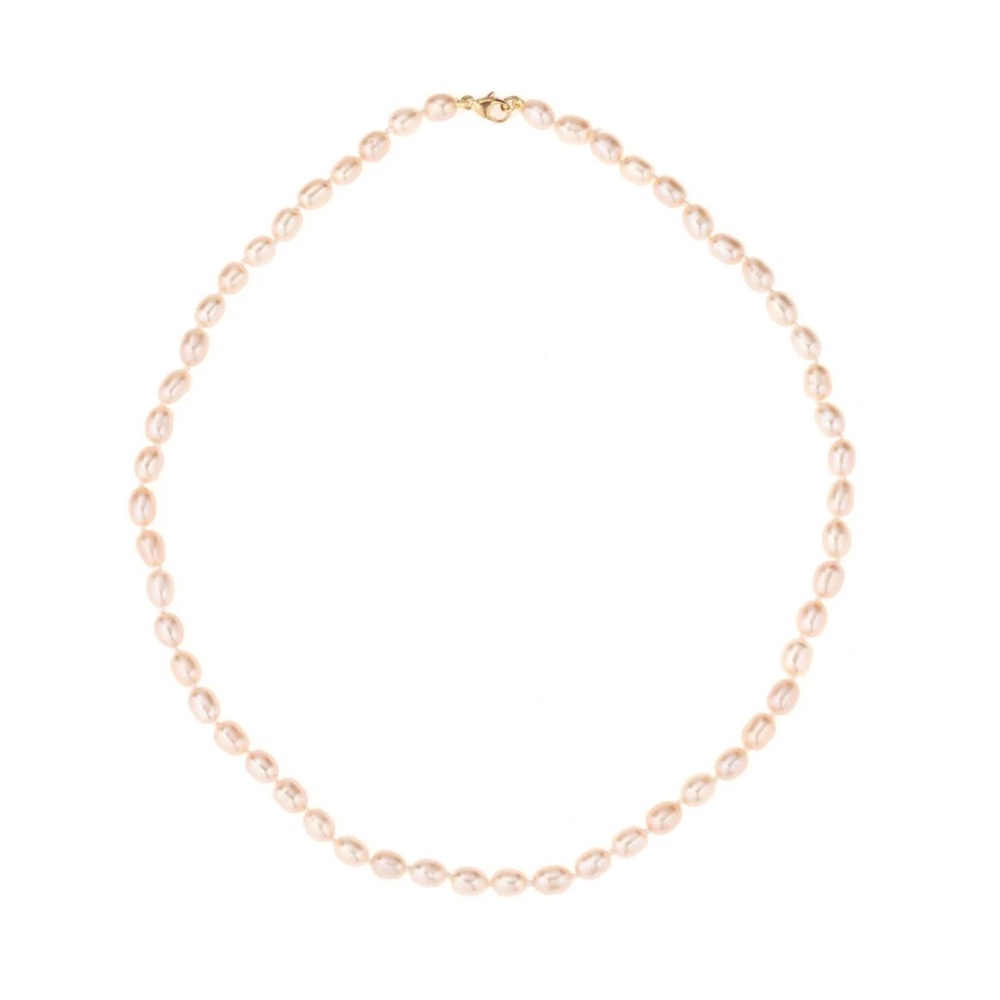 Adina Reyter Pink Pearl Necklace